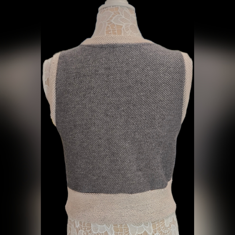 Small Reath & Wren Layered Plaid Sweater Vest by Anthropologie - Picture 2 of 2